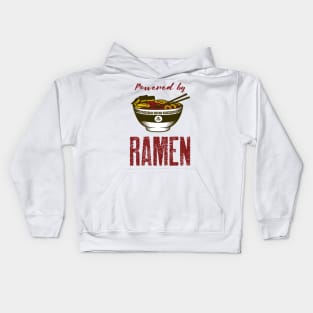 Powered by Ramen Kids Hoodie